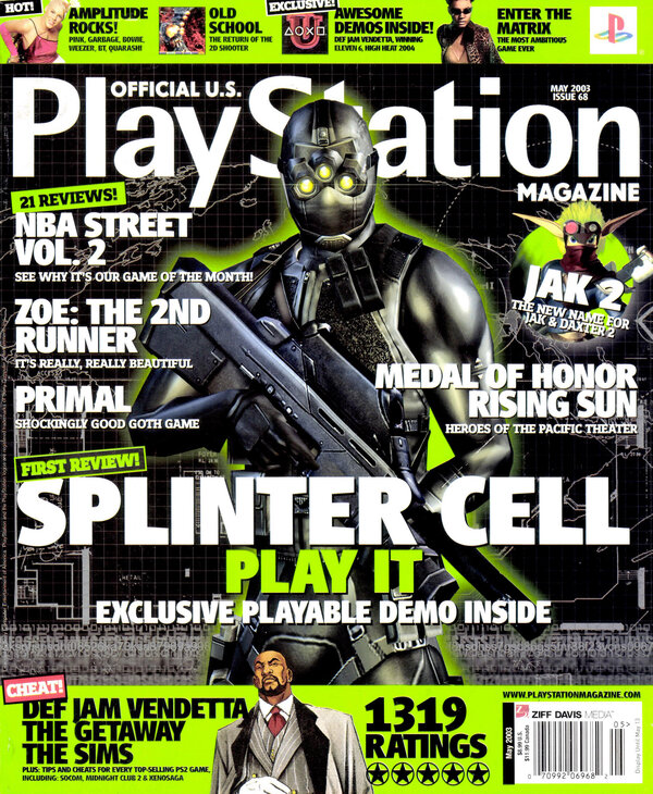 Official U.S. PlayStation Magazine Issue 068 (May 2003) cover